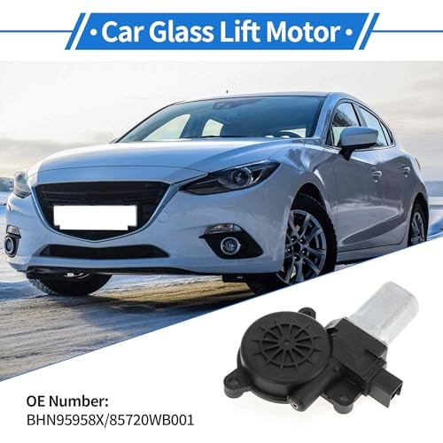 Front Left Driver Side Power Window Regulator Lift Motor for Mazda 3 2014-2018