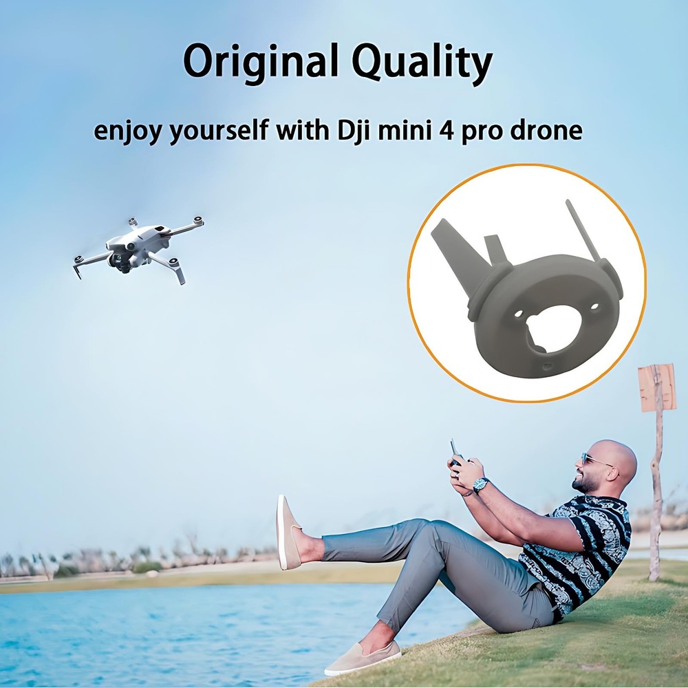 ZWLLKJGS Replacement Mini 4 Pro Shock Absorption Gimbal Camera Small, grey