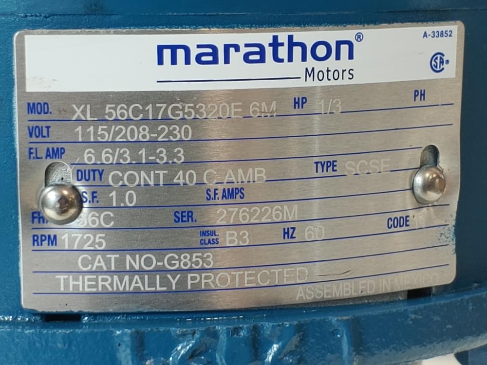 Neptune Metering Pump 515-E-AR-PUMP w/ Actuator Advanced Controller & Motor