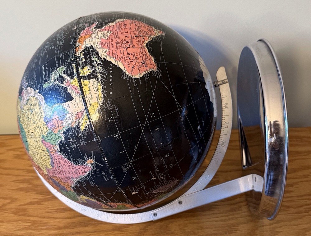 Vtg 1960’s Replogle 12" Starlight Globe