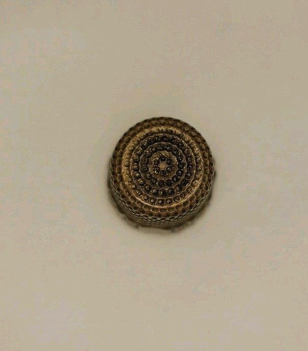 Sterling Silver Vintage Thimble 7, Sewing Accessory Tool