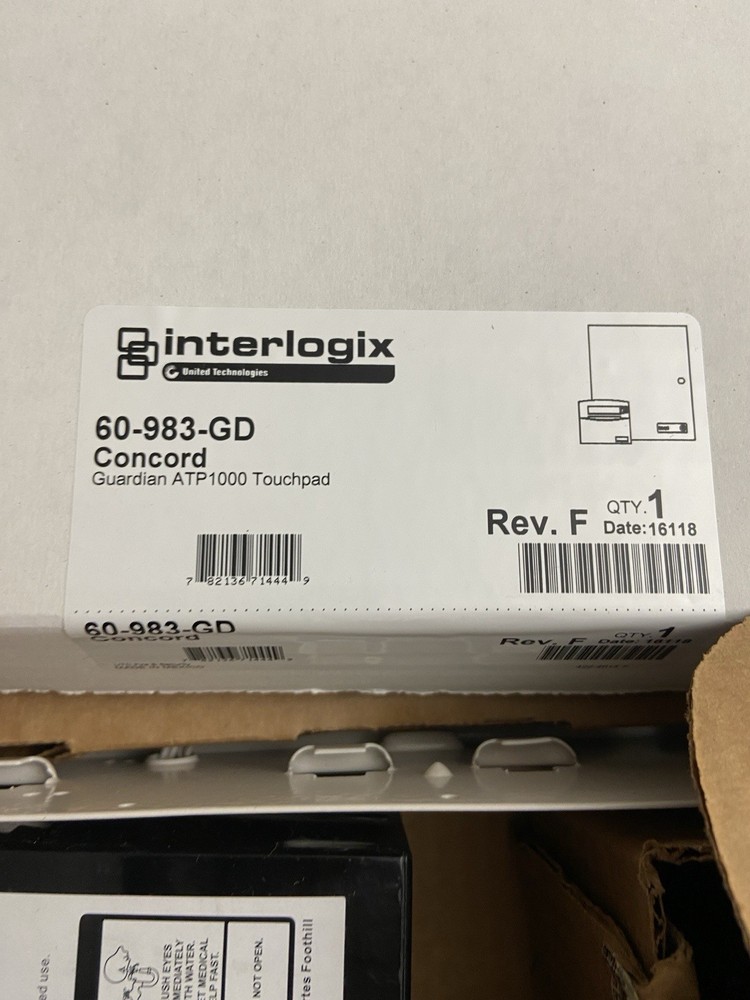 Interlogix Guardian Concord 4 Panel 800-1019-4-GD
