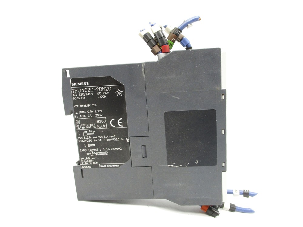 SIEMENS 7PU4620-2BN20 0.5-10A 240V UNMP