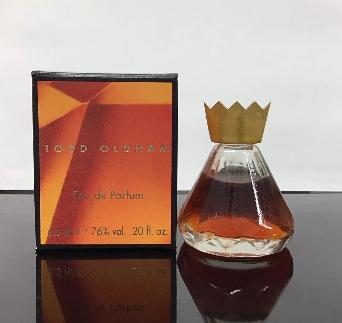 TODD OLDHAM  Eau De Parfum 0.20 Fl oz Mini Splash, As Pictured.