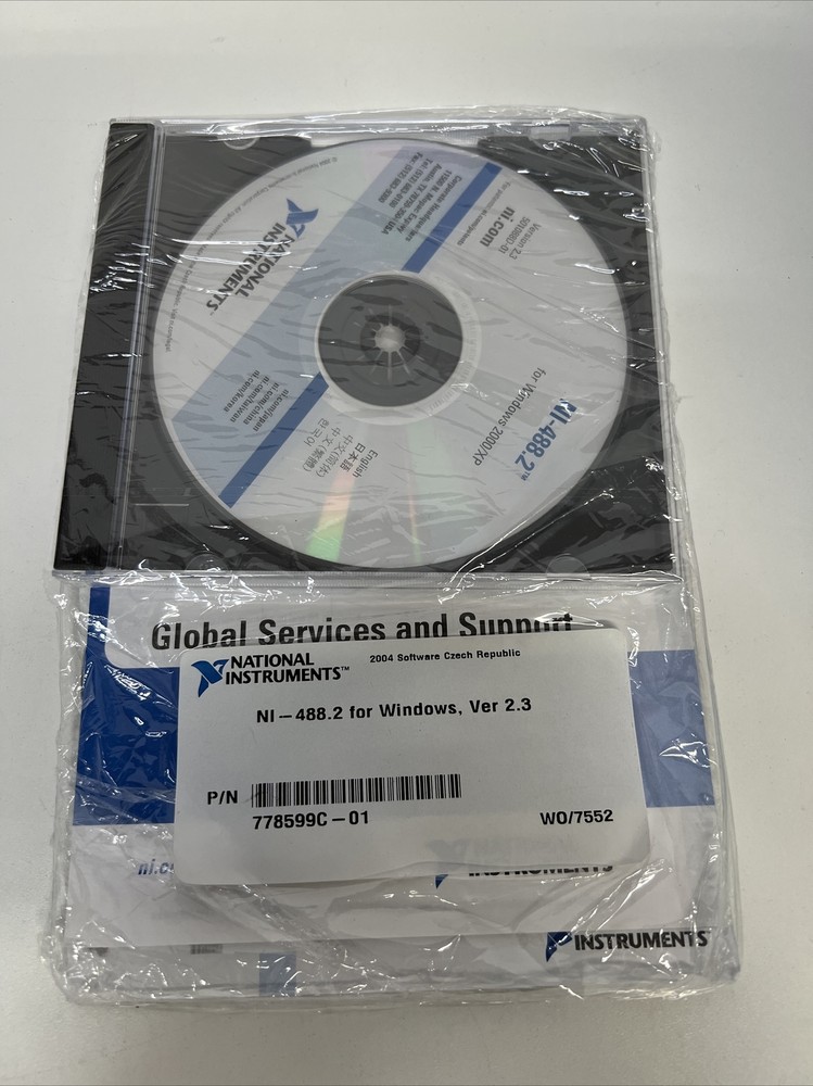 778599C-01 NI-COM NI-488.2 For Windows Version 2.3 2000/XP, 501088D-01