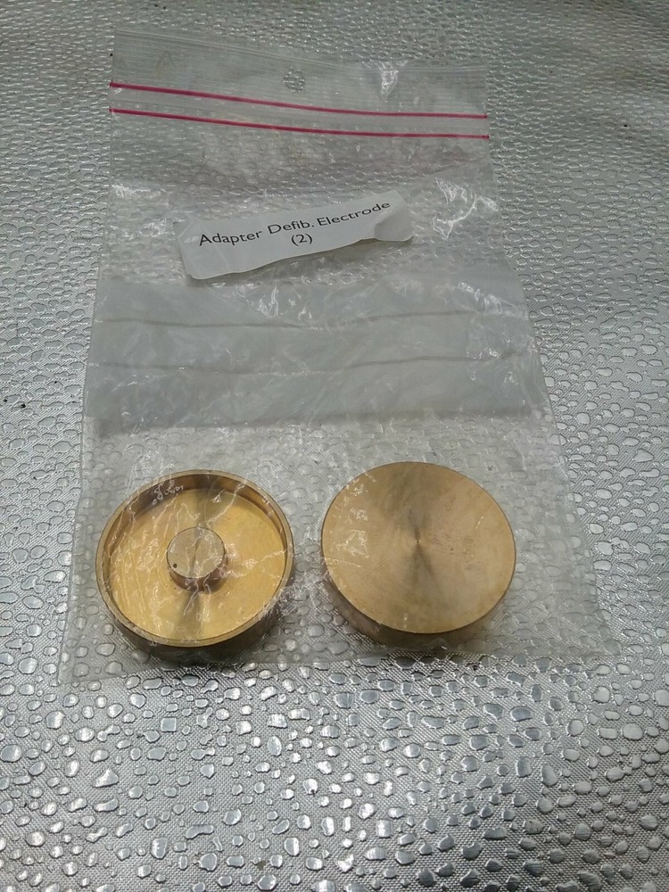 (2) LAERDAL SIMMAN Adapter Defib Electrode