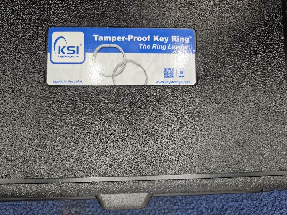 Key Systems 281: Tamper-Proof Key Ring Starter Assembly - Stainless Steel