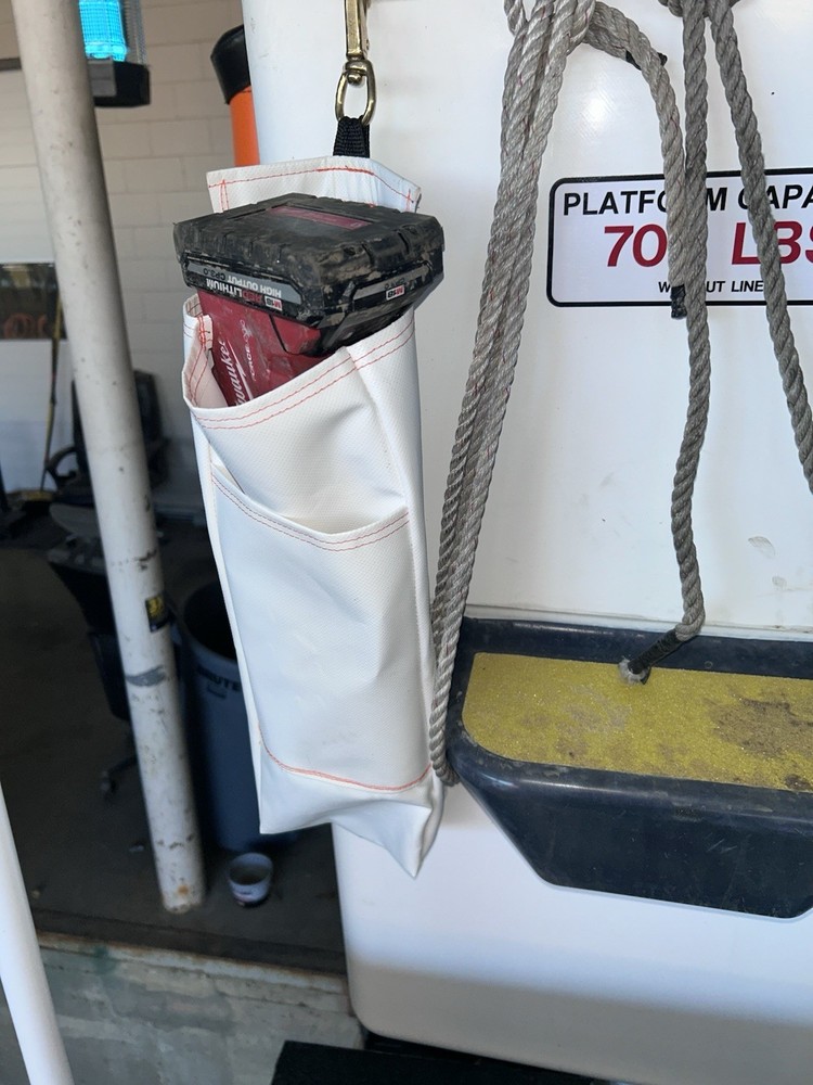 Utility Crimper/press Storage Bag White