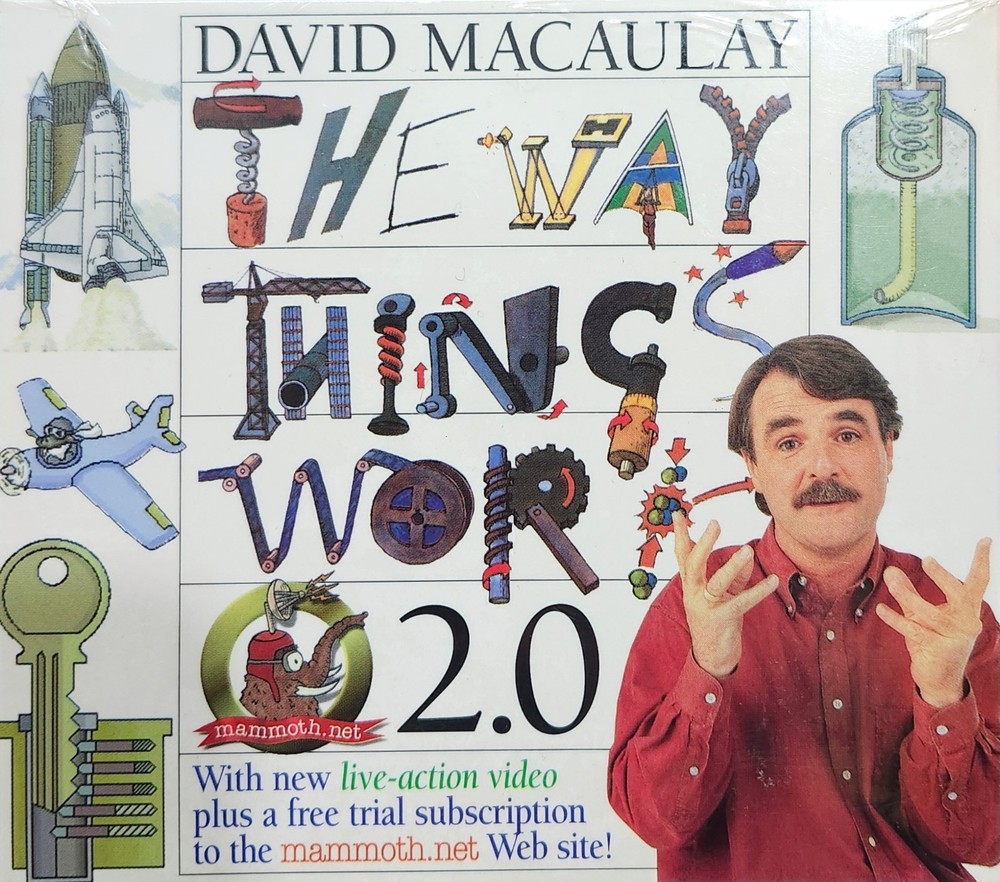 David Macaulay The Way Things Work 2.0 CD-ROM NEW SEALED