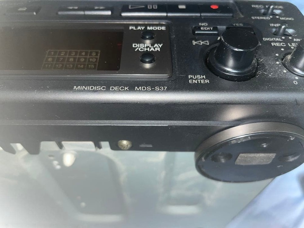 SONY MDS-S37 MD MiniDisc Recorder Deck Player Movable items From Japan