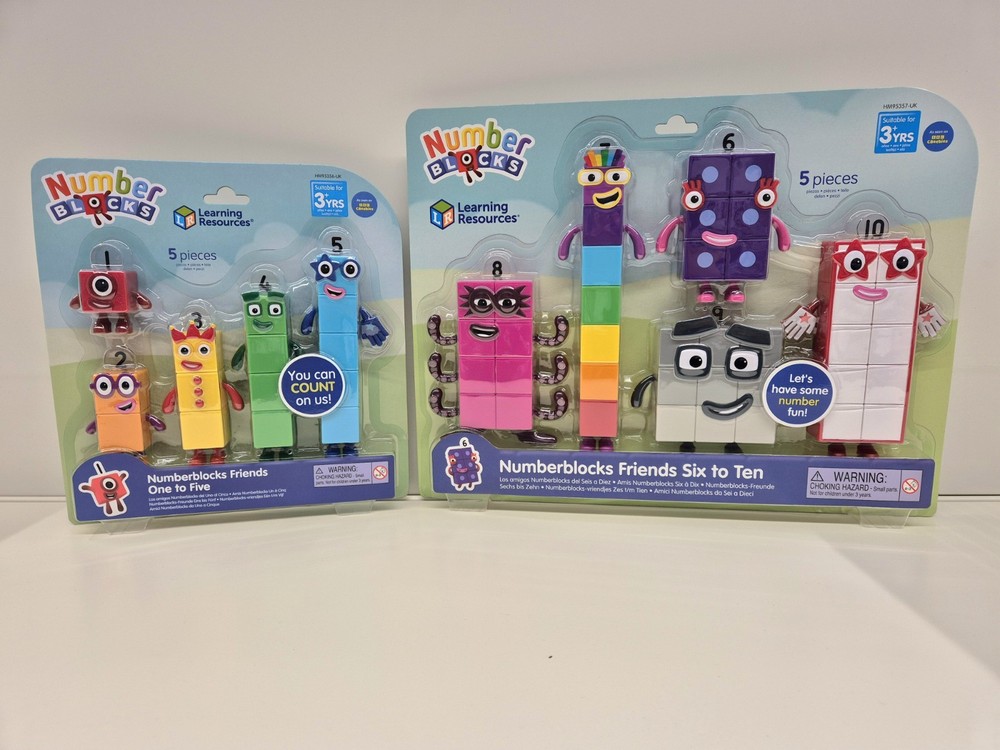 Numberblocks Toys Blocks Special Needs Autism Gift Adhd Christmas Bundle
