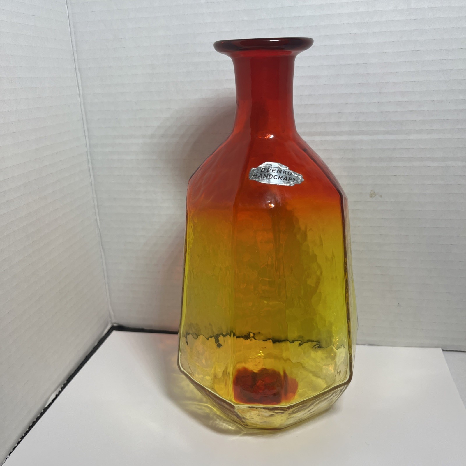 blenko decanter no stopper