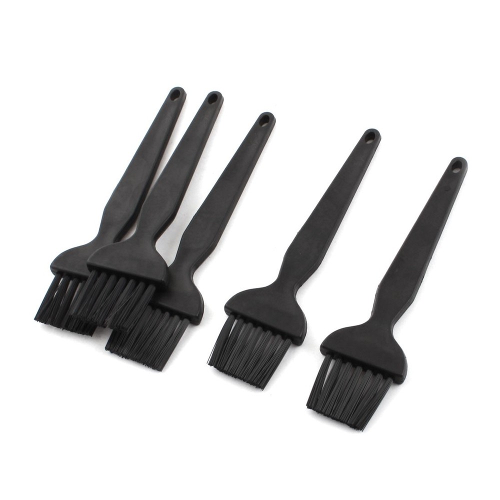 5Pcs Static Control PCB Rework Dust Cleaning Straight Anti Static Brush Comb