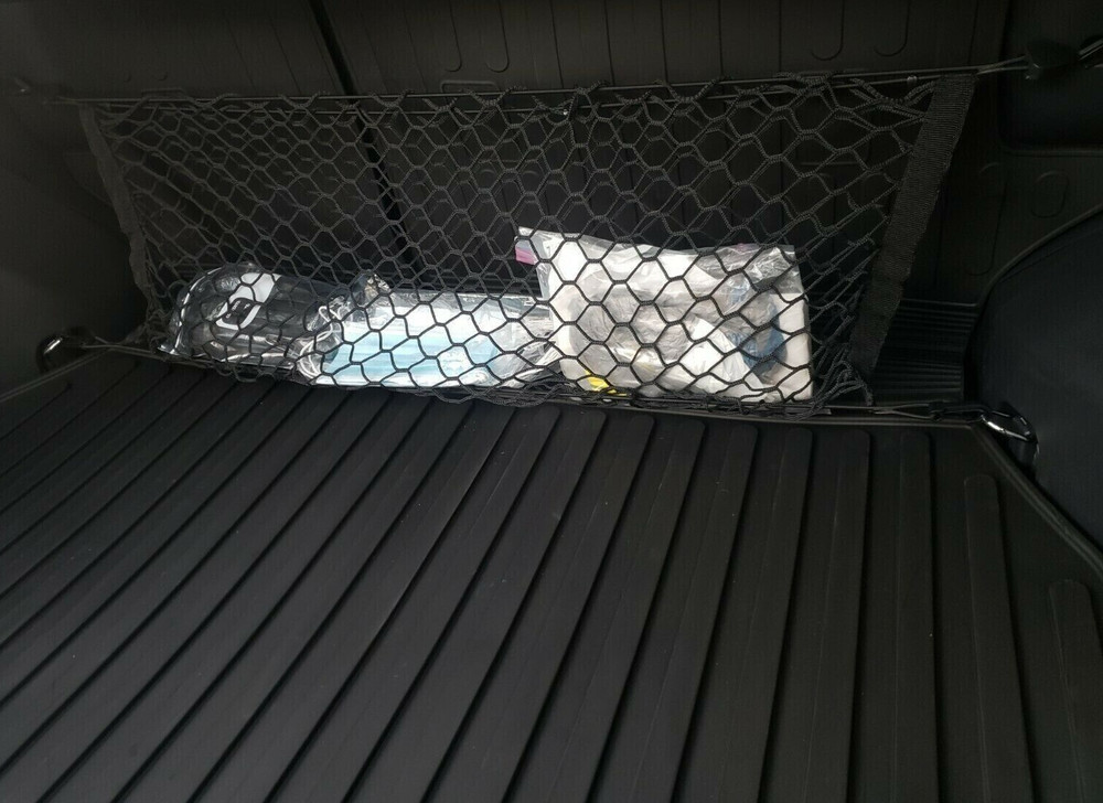 Rear Trunk Envelope Style Mesh Organizer Cargo Net for JAGUAR E-PACE 2018-2023