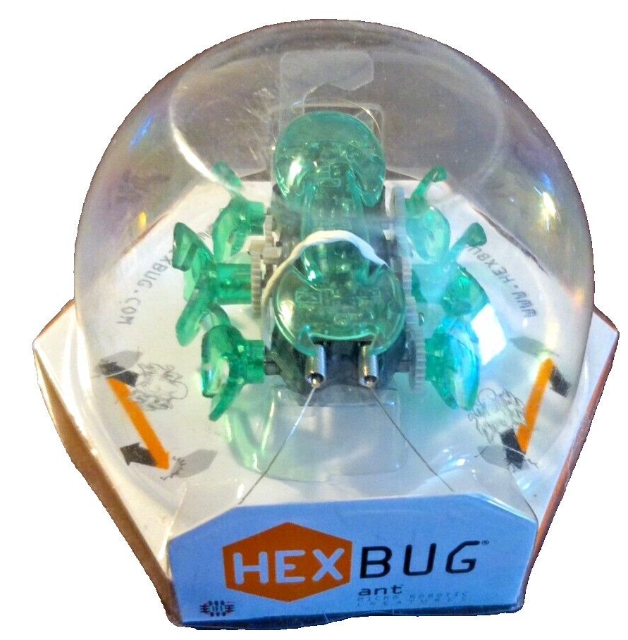 Hex Bug Micro Robotic Creature Ant Green NIB