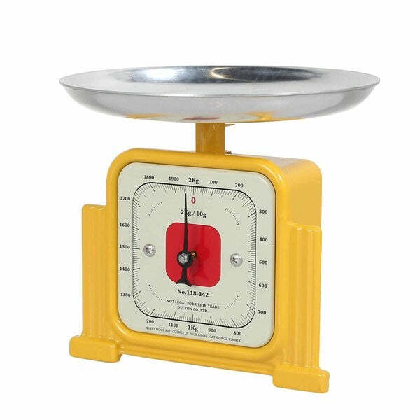 DULTON Classic Gentle Scale Industrial Style Kitchen Scale Grams Cooking Kitchen