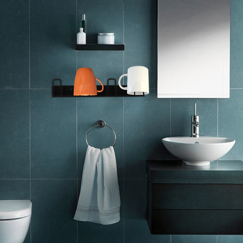 Upside-Down Cup Organizer Coffee Holder Wall Coffee Mug Holder Drying Rack