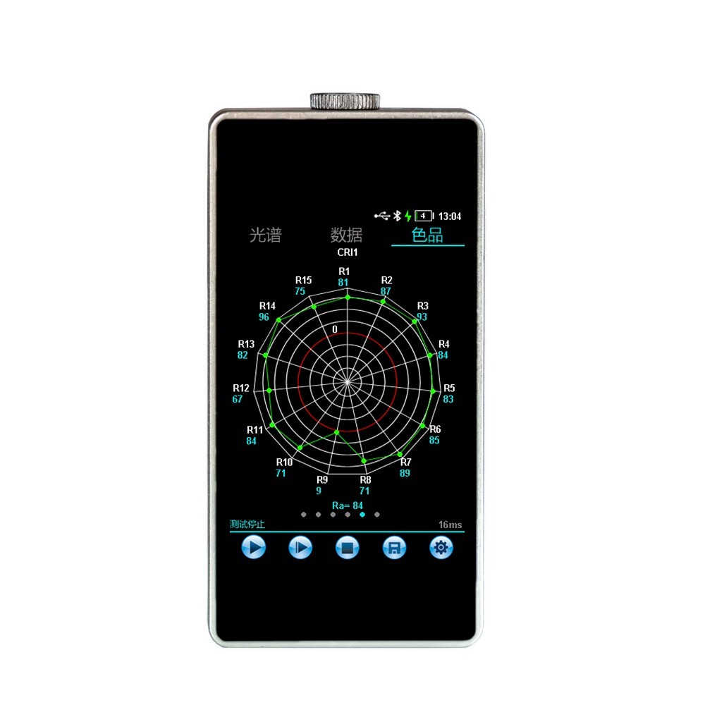 Spectrometer Spectral Illuminometer with X,Y Repeatability ±0.0005 Touch Screen