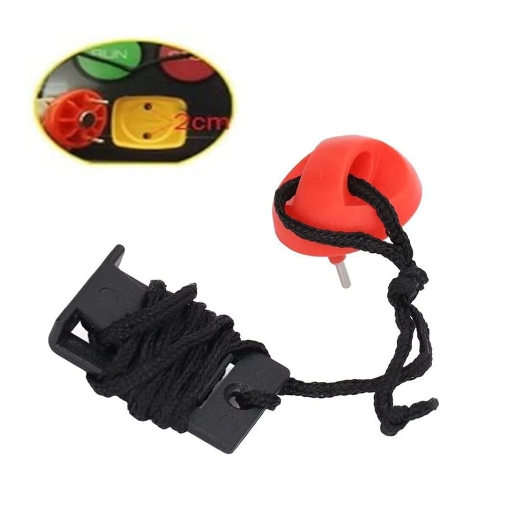 Universal Treadmill Safety Key Replacement Compatible with NordicTrack Black
