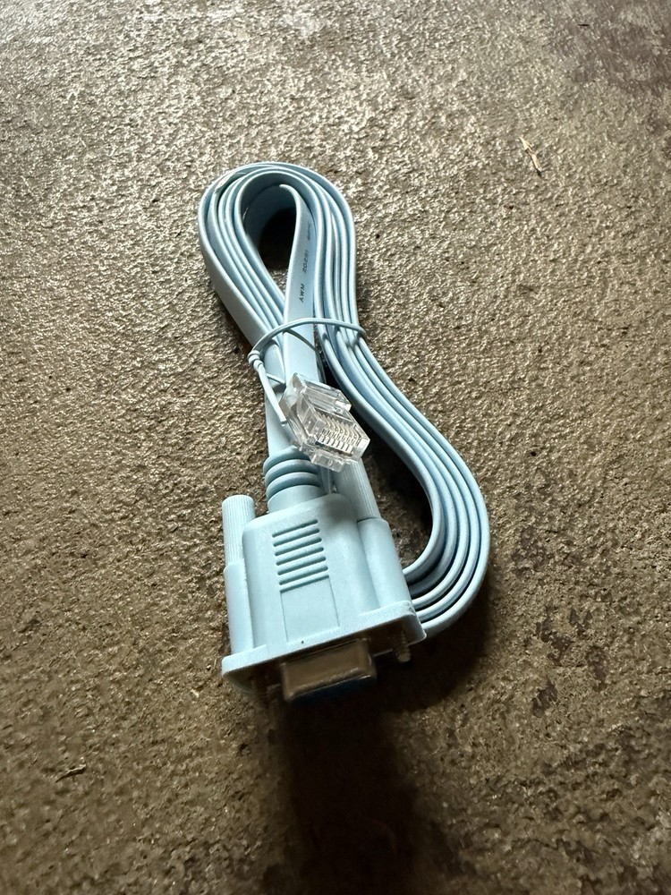 CAB-CONSOLE-RJ45 6ft Serial Console Management Cable
