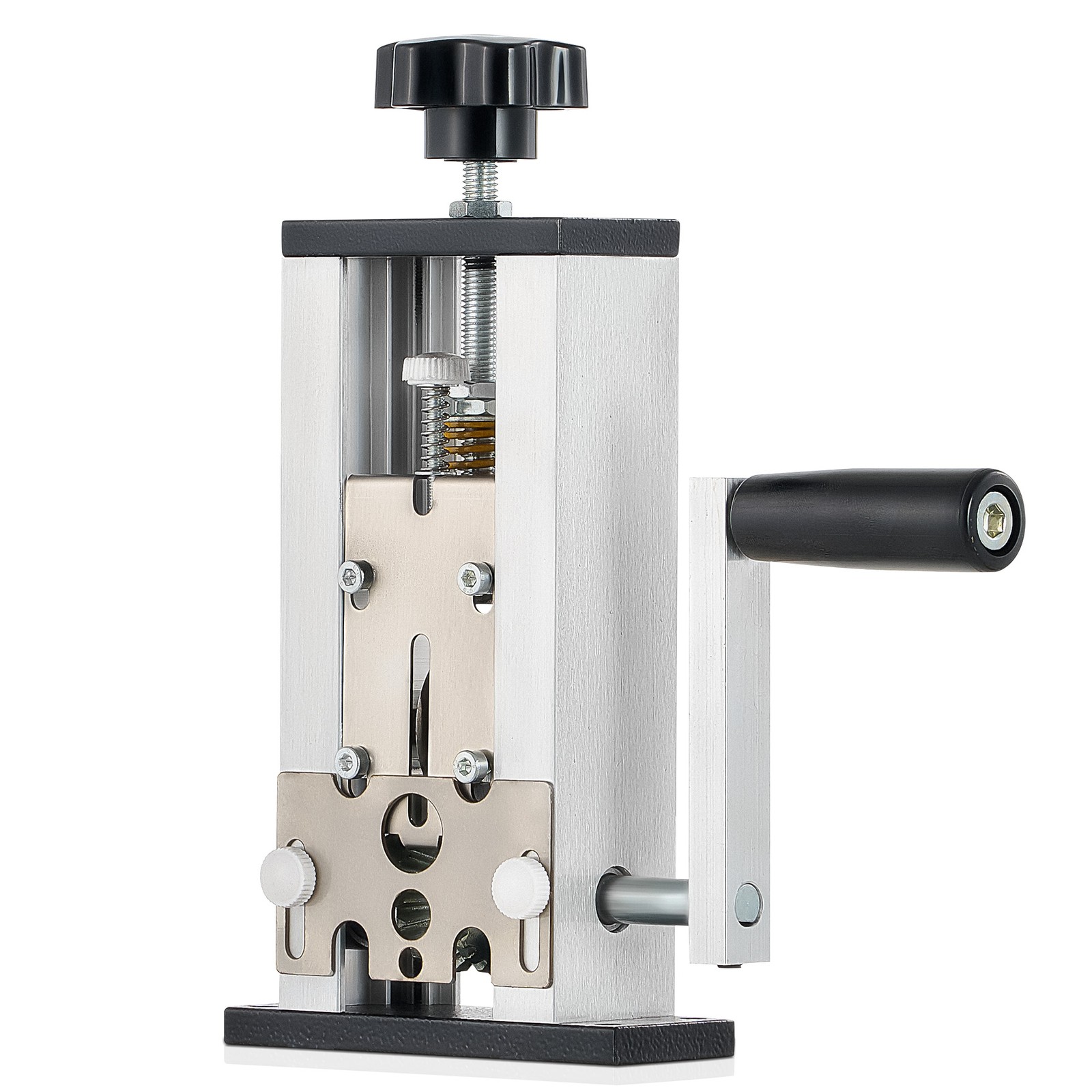 CREWORKS Manual Wire Stripping Machine Portable Cable Stripper Hand Crank Drill