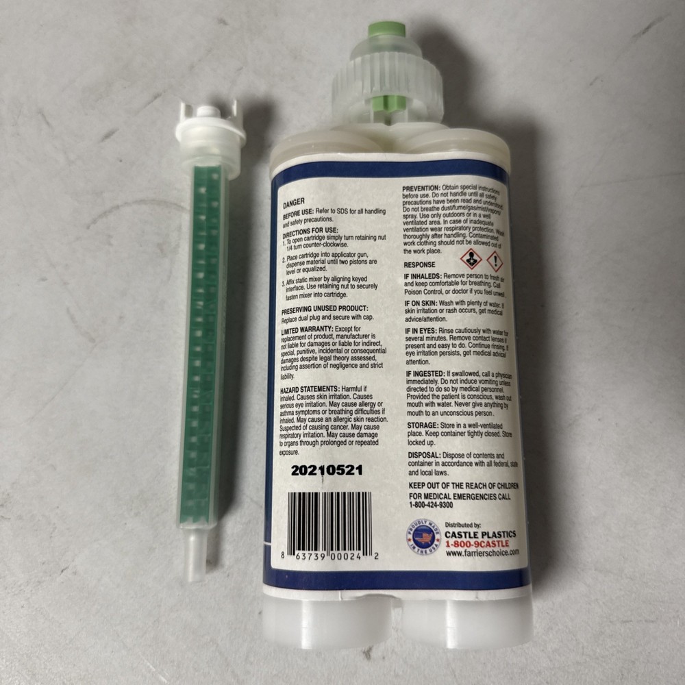 Castle Plastics Farrier's Choice Urethane - Pack Seal REGULAR - 7.1 oz / 210ml