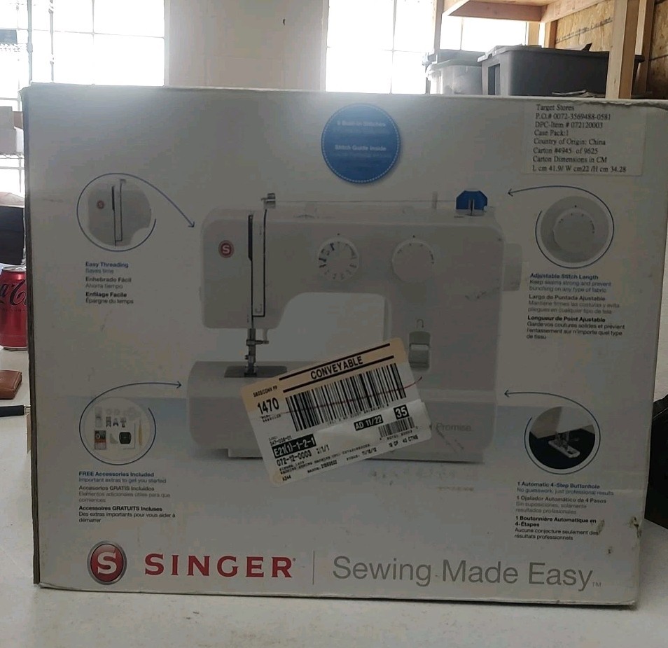 Singer 1409 Promise Mechanical Sewing Machine NEW Sealed