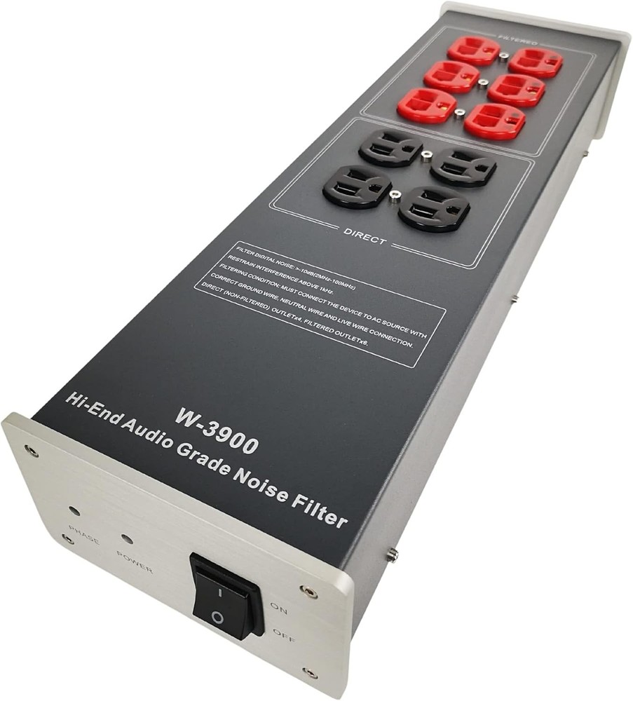 AC Power Filter Conditioner - WAudio Purifier with Silver