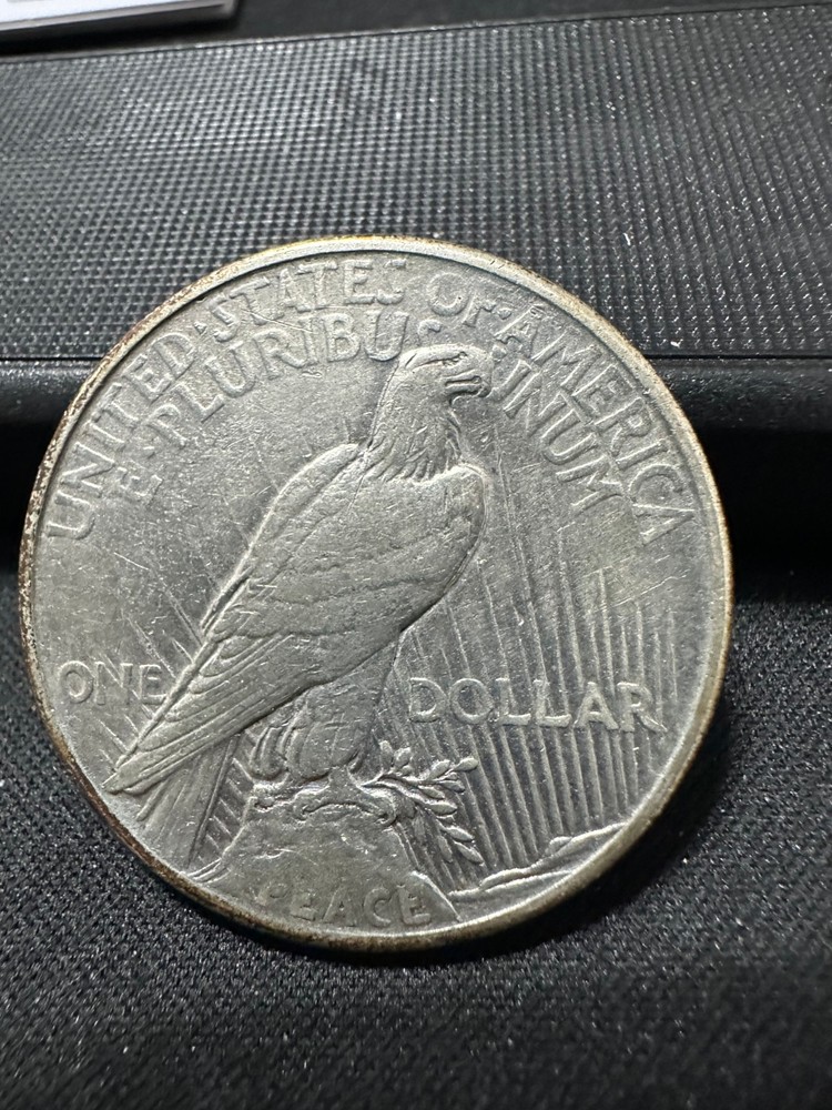1921 peace dollar XF