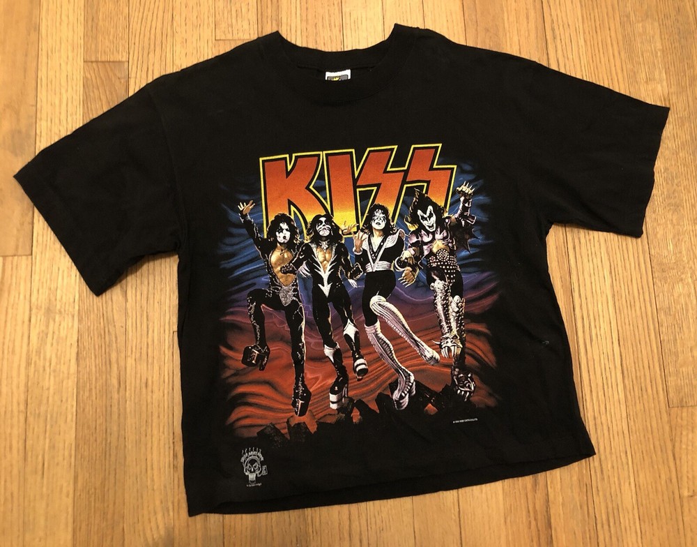 Kiss Destroyer 76 To 96, 20 Years Of Destruction Concert T-Shirt Large
