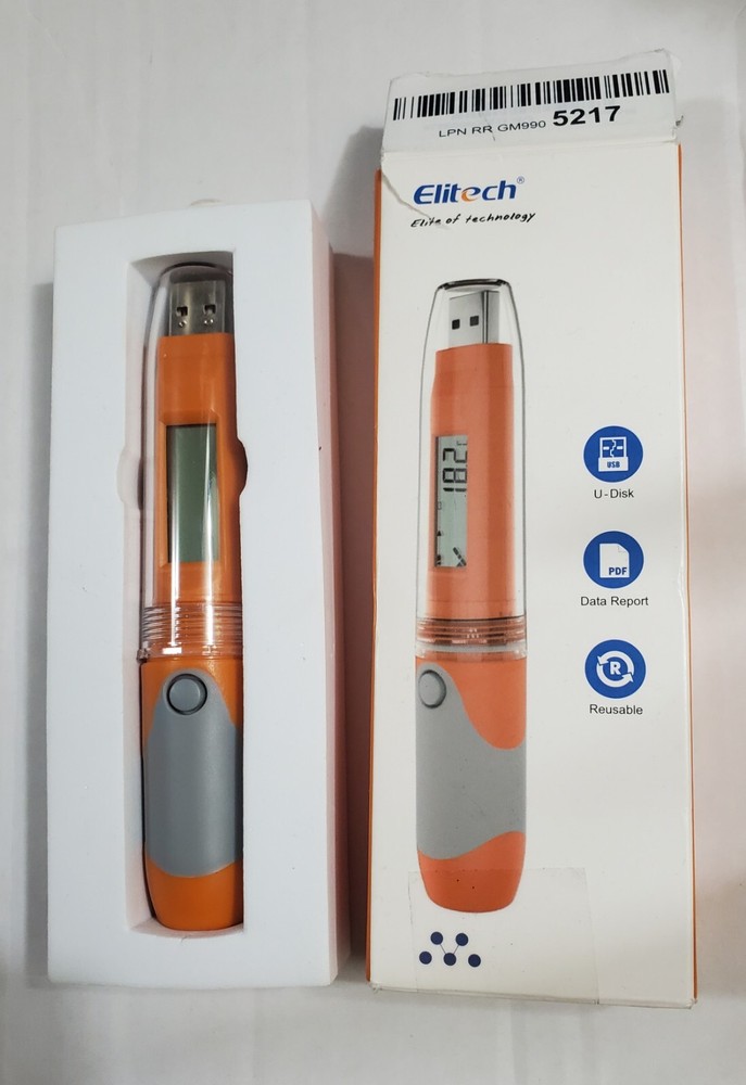 Elitech RC-51 Temperature Data Logger Recorder USB