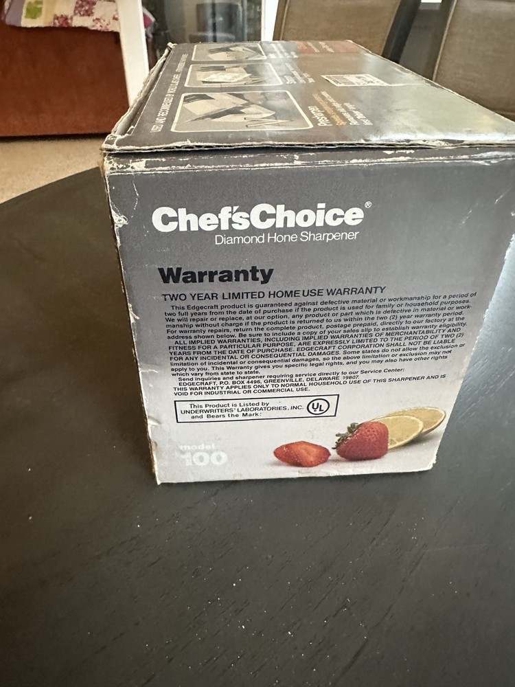 Chef's Choice Professional 100 Electric Knife Sharpener Diamond Hone