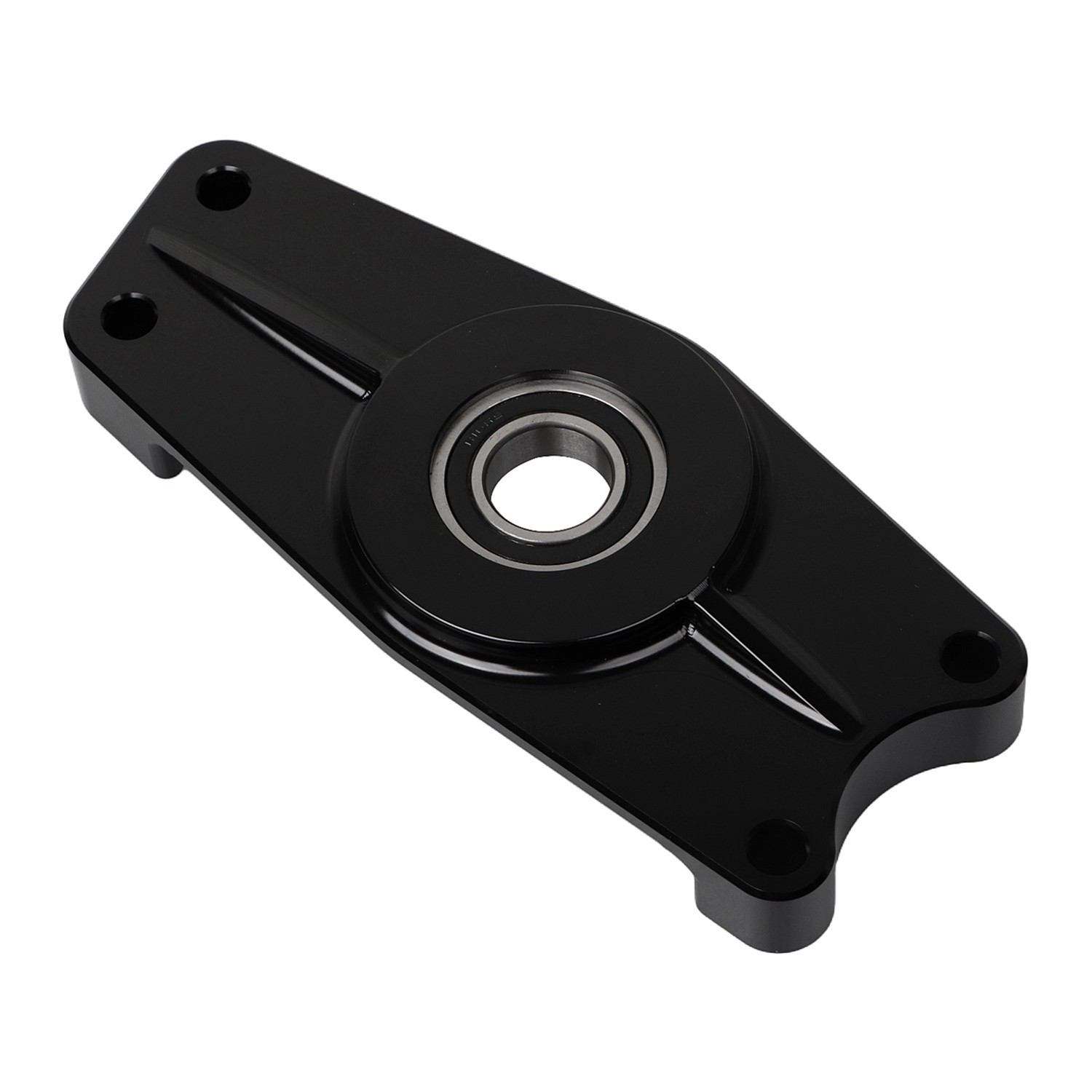 Black Aluminum Transmission Mainshaft Support For Harley Big Twin 4 speed 65-up