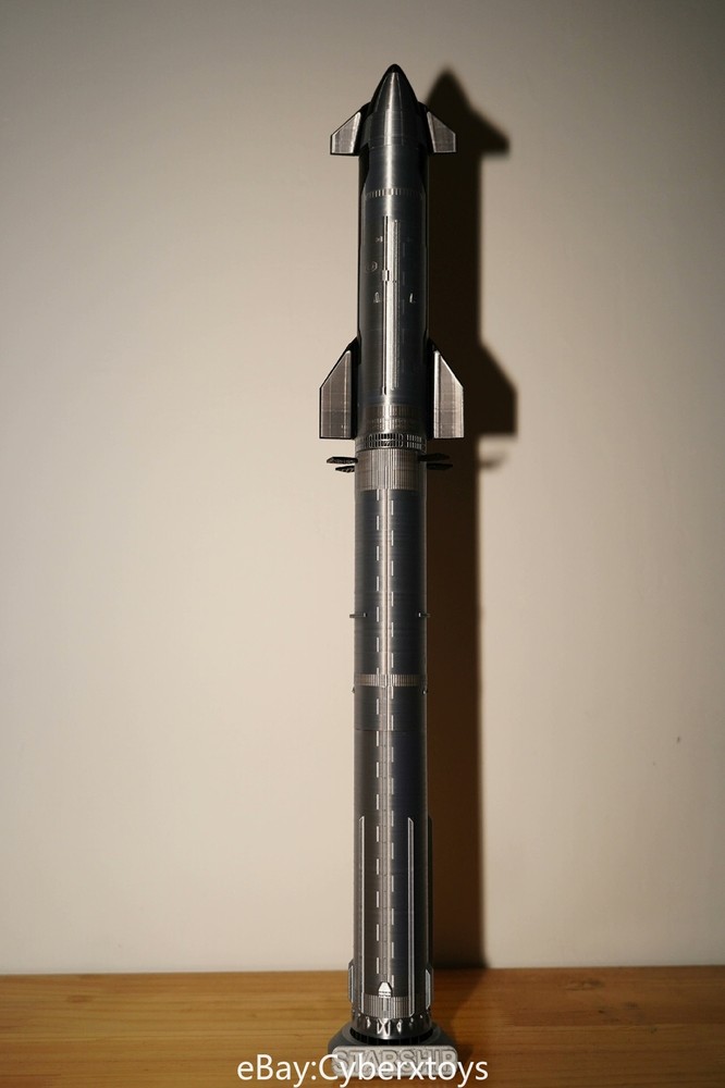 1:200 SpaceX Starship Super Heavy Propulsion Rocket Model