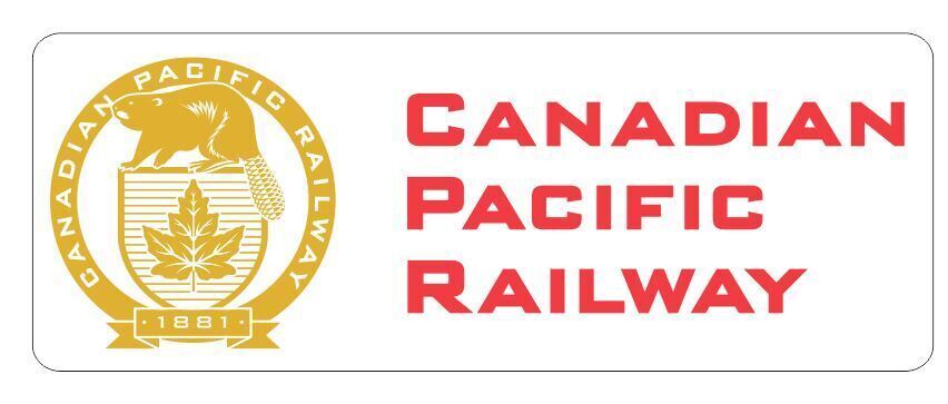Canadian Pacific Railroad Railway Train Sticker Decal
