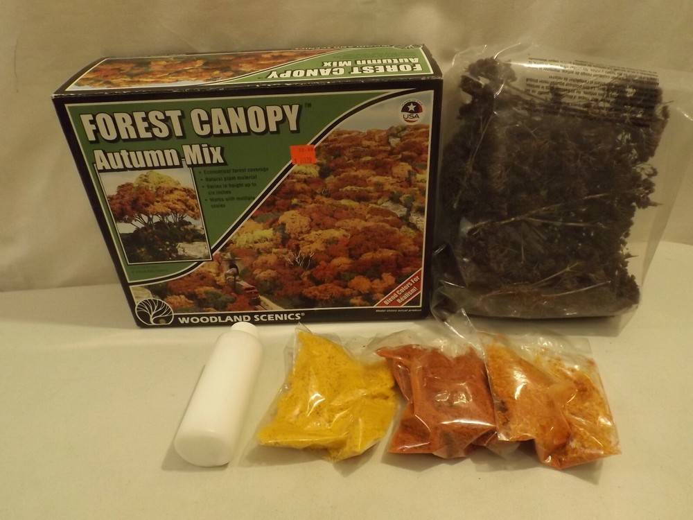 Woodland Scenics forest canopy, NIB
