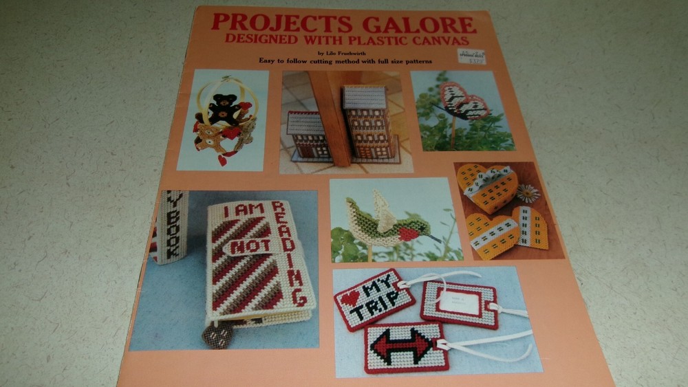 Projects Galore Designed with Plastic Canvas by Lilo Fruehwirth, 1984