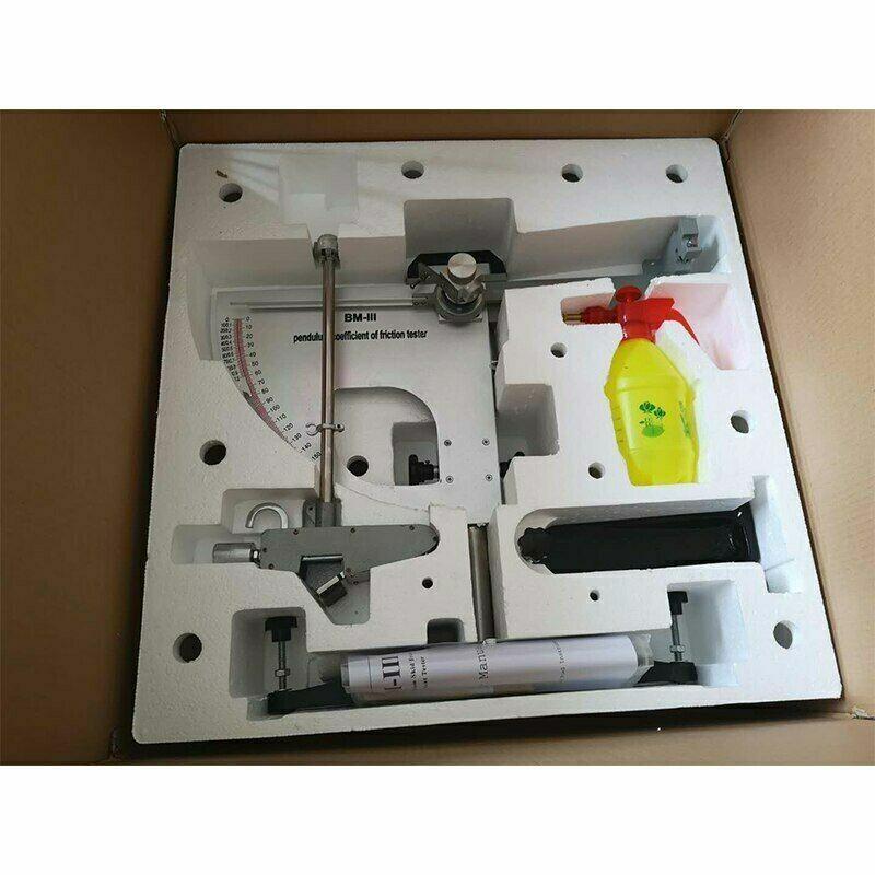 Skid Resistance Tester Pendulum Tester for Laboratory and Road Surface Testing