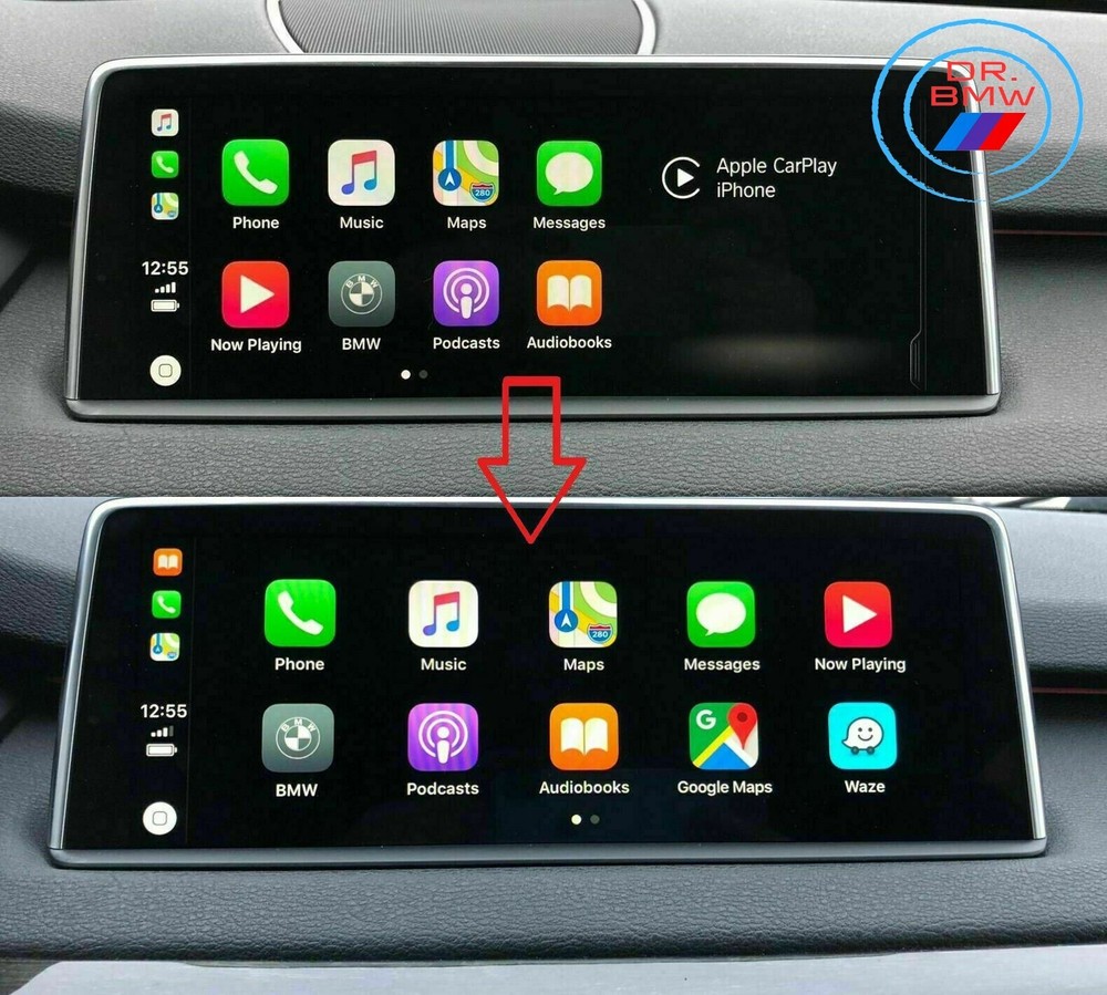 BMW Apple Carplay Split Screen to Fullscreen CODING VIA ENET REMOTE