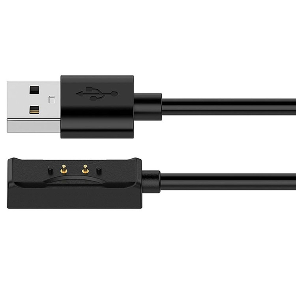 Black Magnetic Interface Charging Cables for COROS Heart Rate Strap Arm Straps