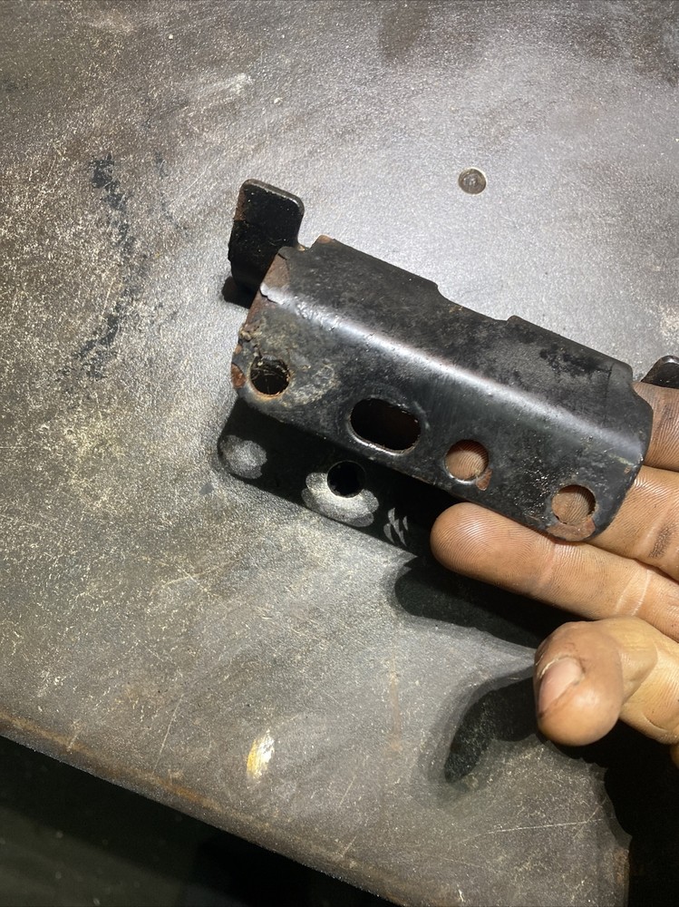 Mercruiser IO steering pump oil cooler bracket