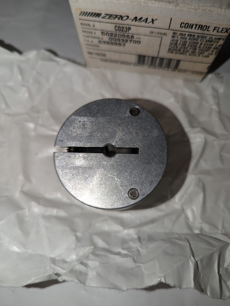 NEW GENUINE ZERO-MAX C023P CONTROL FLEX COUPLING