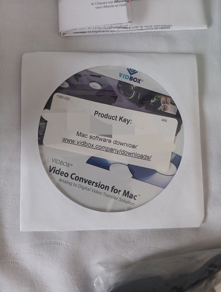 Honestech Vidbox for Mac Analog to Digital Video Conversion Solution New