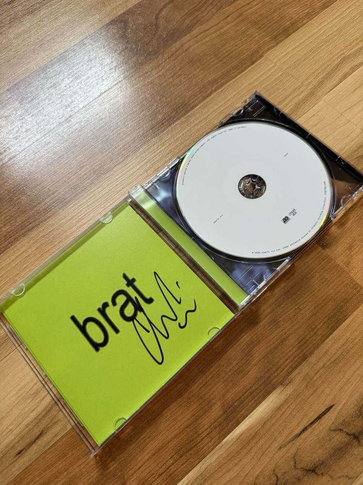 Charlie XCX Brat Signed Autographed CD