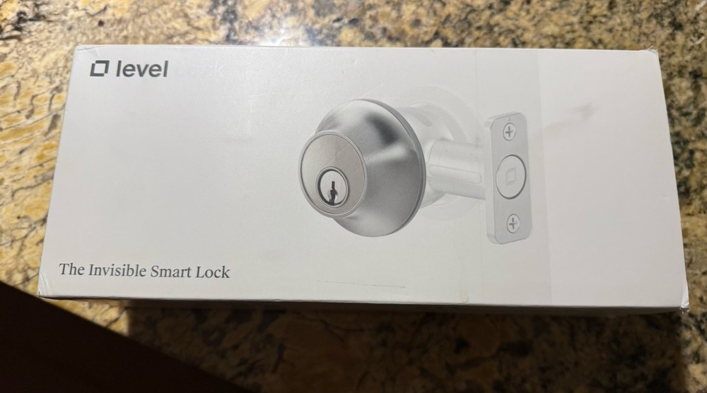 Level Lock - The Invisible Smart Lock - Black Matte