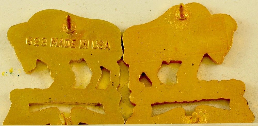 PAIR 10th Cavalry Regiment Crest DI/DUI CB NHM/G23 HM VARIATIONS