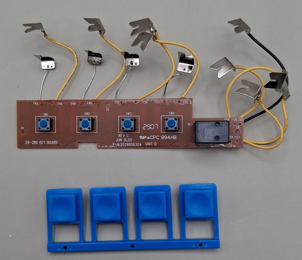 RadioShack Electronics Learning Lab Course, 28-280 Push Buttons & Relay.