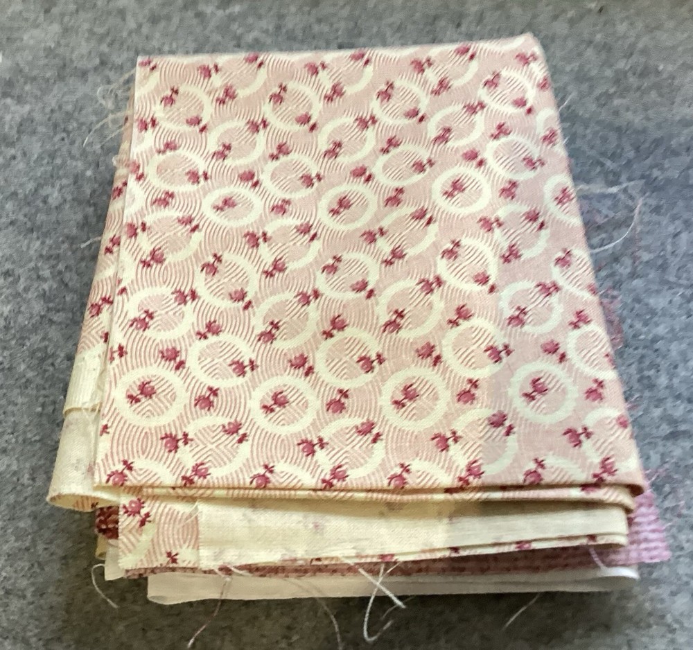 Five Pink Tone Fat Quarters