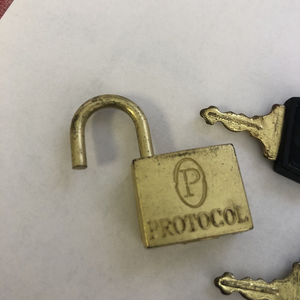 Luggage Lock with 4 keys Protocol brand used