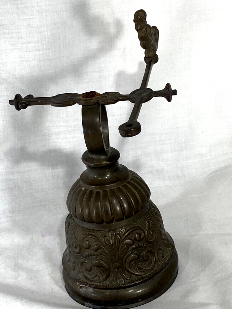 Vintage Monastery Brass Doorbell Wall Mounted